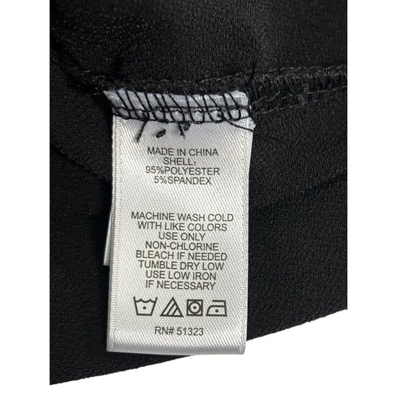 Black Off-The-Shoulder Long Sleeve Top By 1.State Size M Polyester & Spandex - Picture 6 of 8